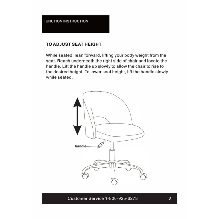 Mainstays task office chair instructions new arrivals