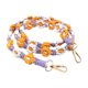 thumbnail image 4 of Cordón para teléfono móvil tejido con flores, correa para bolso cruzado, llavero de macramé Estilo B, 4 of 9
