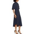thumbnail image 2 of Maggy London Twist Neck Front Detail Bodice Dress, 2 of 3