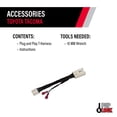 thumbnail image 5 of Pop and Lock PL9547TAC Plug And Play T-Harness Fits 16-21 Tacoma Fits select: 2016-2023 TOYOTA TACOMA, 5 of 5