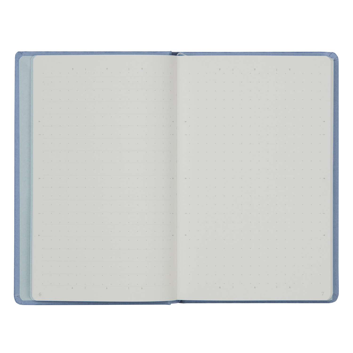 Maruman A6 Notebook Mnemosyne Journal Light blue 5mm Dot grid