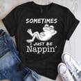thumbnail image 3 of Sometimes I Just Be Nappin’ Frog T-Shirt – Funny Lazy Day Tee for Nap Lovers & Frog Fans, 3 of 5