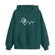 thumbnail image 4 of Cowsor Little Girls Outfits 2 Piece Toddler Long Sleeve Sweatshirt Leggings Pants Clothing Set, 4 of 6