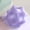 Purple, variant on Silicone Massage Ball Suction Fascia Ball Muscle Relief Tool, Deep Tissue Trigger Point Therapy Ball Portable Recovery Equipment, Fitness Massage Ball for Back Foot Waist Gym Home Use