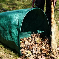 TABLZONE Leaf Bag Holder Green PP Collapsible for Efficient Garden Cleanup and Storage