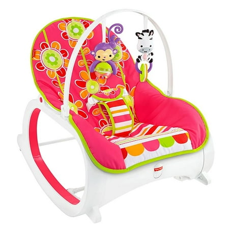 Fisher-Price Infant-To-Toddler Rocker, Floral (Best Rock N Play)