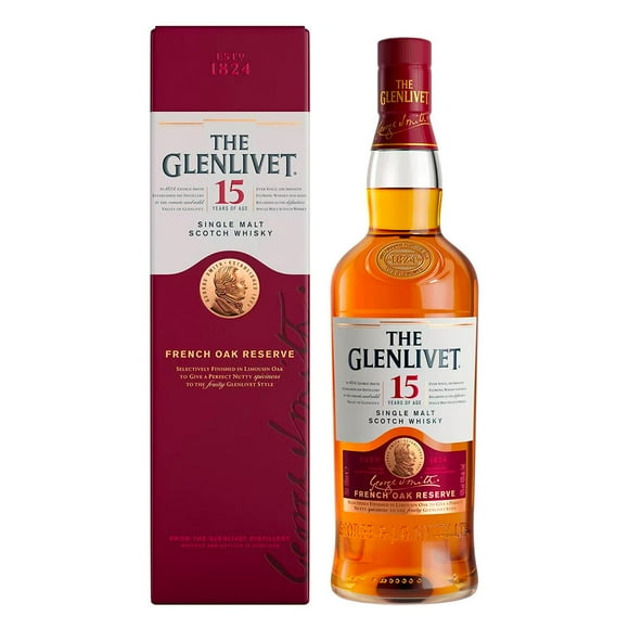 Pack de 2 Whisky The Glenlivet 15 años 700 ml