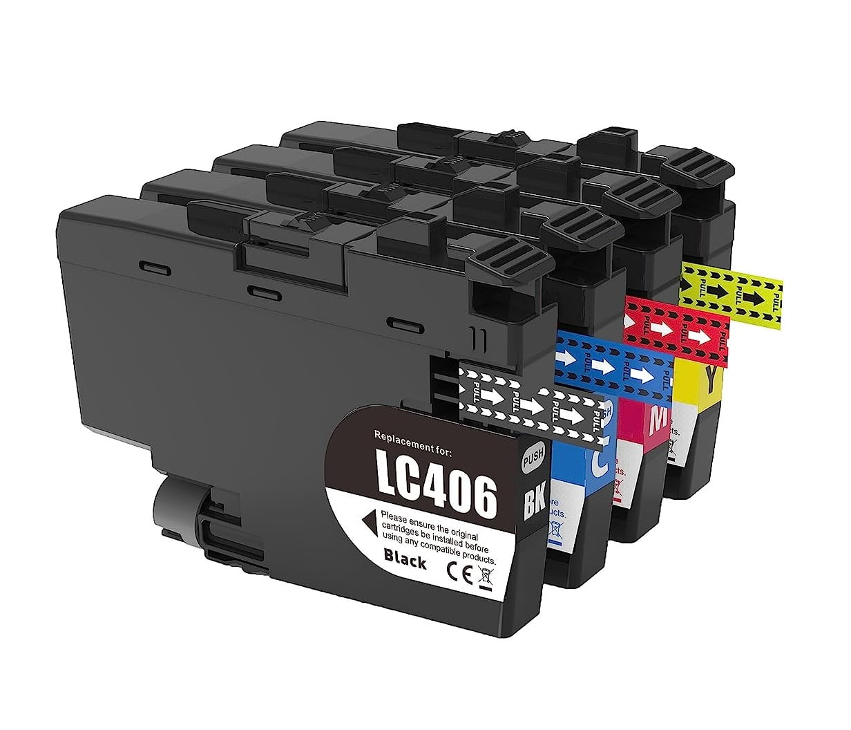 Compatible LC406 Ink Cartridge Replacement LC 406 for Brother MFC