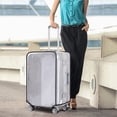 thumbnail image 2 of Luggage Cover Transparent Suitcase Protective Cover Full Protection Waterproof Dustproof Luggage Protector Cover Thickened Wear-resistant Suitcase, 2 of 8