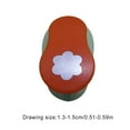 thumbnail image 2 of Hole Puncher Paper Punchers Circle Cards Labor-saving Decoration Tool Accessories Easy and Fast Manual Tools Consistent Design six plum blossoms, 2 of 5