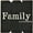 Black, variant on 16 in x 16 in. "Family is Everything" by Rough Cut Décor Wood Wall Art