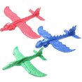 thumbnail image 6 of Oraceous 3pcs Kids Airplane Toy Hand Throw Pterosaur Chinese Dragon Aircraft Toys EPP Maneuver Throwing Glider Airplane Model (Random Color), 6 of 11