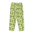 thumbnail image 5 of Xecao Cute Dinosaurs Cartoon Women's Straight Lounge Pajama Pants: The Epitome of Relaxed Sleepwear, 5 of 9