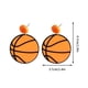 thumbnail image 3 of Pendientes de fútbol americano, baloncesto y béisbol de acrílico con forma de balón. Pendientes de fútbol americano., 3 of 3