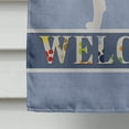 thumbnail image 4 of Carolines Treasures BB5578CHF Basenji Welcome Flag Canvas House Size, 4 of 4