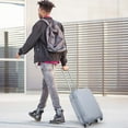 thumbnail image 2 of Costway 20'' Carry-on Luggage PC Hardshell Airline Approved Lightweight Suitcase Blue, 2 of 10