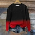 thumbnail image 5 of Kids Boys Girls Sweatshirts Oversized Pullover Tops Kid Fashion Fall Crew Neck Print Loose Casual Hoodie (Red 5 Years), 5 of 6
