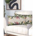 thumbnail image 2 of Palm Leaves Pillow Covers King Size, Summer Botanical Tropical Plants Rustic Soft Bed Throw Pillowcases Breathable Cooling Long Lumbar Body Pillow Sham Cover for Bed Sofa 20''x40'', 2 of 7