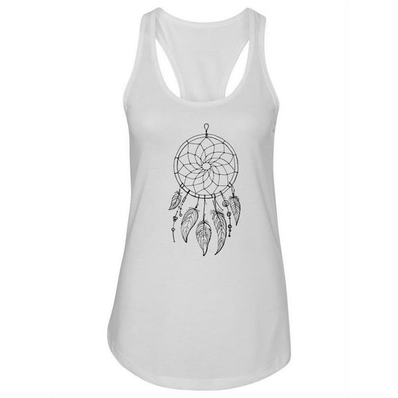 Lineart Dreamcatcher. Tank Women -Image by Shutterstock, Female Small