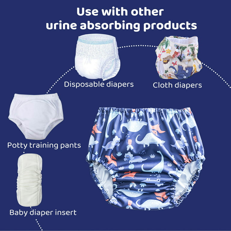 Rubber Pants Plastic Diaper Covers Toddler Plastic Underwear Covers for  Potty Training Rubber Pants for Toddlers Plastic Pants Rubber Training  Pants