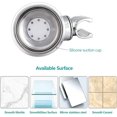 thumbnail image 4 of 2PCS Shower Head Holder Adjustable Removable Shower Wall Holder Bracket Suction Cup Shower Head Bracket No Drilling, 4 of 5