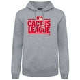 thumbnail image 2 of Men's Levelwear Gray Arizona Diamondbacks 2025 Spring Training Podium Pullover Hoodie, 2 of 3
