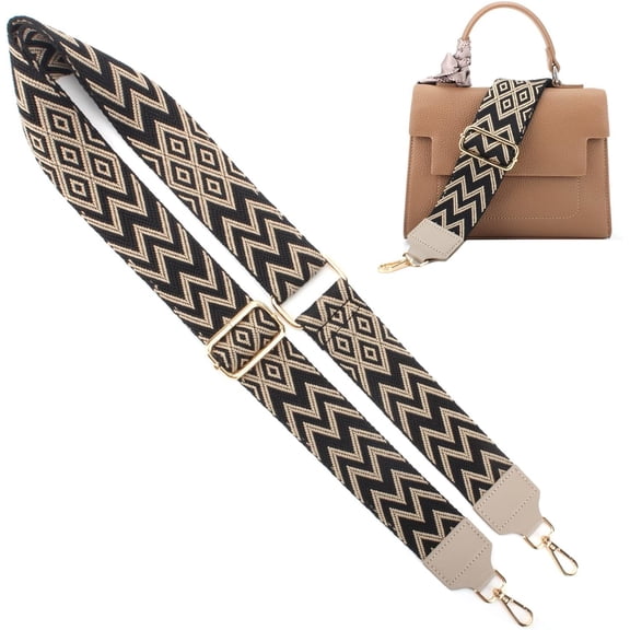 CoCoMangos Wide Shoulder Strap Adjustable Shoulder Straps Purse Strap Crossbody Canvas Bag Handbag Replacement Shoulder Straps