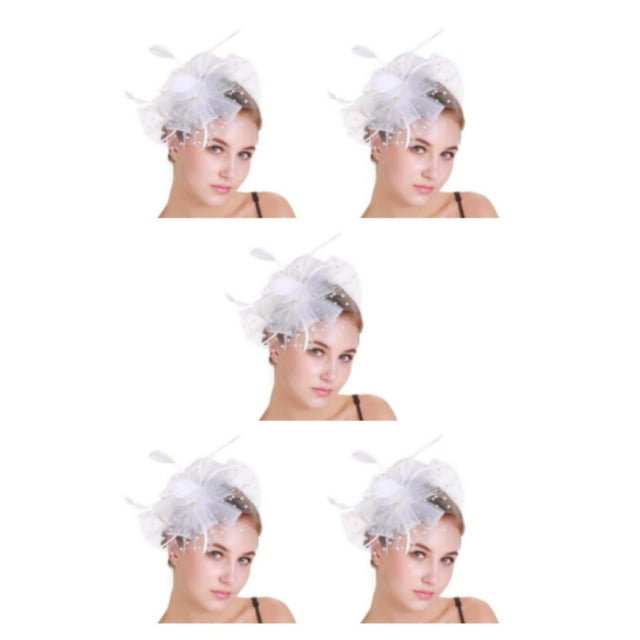 Minnieouse Tocado de boda con flores para el pelo, mano de obra exquisita, estilo Retro, ahorro de espacio, tocado sencillo para fiesta, Clip de Type2 NO2