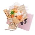 thumbnail image 2 of Ramo de flores, rosas de jabón, adorno de mesa, simulación creativa, regalo floral para mamá Naranja, 2 of 9