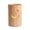 C - Beige, variant on QLUEWX Terracotta-Effect Pumpkin Halloween Decorations, 7.1"x5.1" Gray Cylindrical Resin Jack-O'-Lantern Table Decor, Hollow Pumpkin Candle Holder for Home Tabletop Mantel Party Halloween Decor