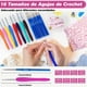 thumbnail image 3 of Tejido Crochet Kit, 63PCS Kit de Ganchillo para Principiantes, Viene con Ganchillo, Hilo, Accesorios para Tejer y Bolsa de Almacenamiento, 3 of 4