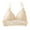 Beige, variant on Women's Summer New Sexy Lace Wrap Bra With Large Open Back And Single Button Back Bra
