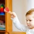 thumbnail image 3 of COM1950s Wooden Clapper with Handle, Percussion Instrument for Rhythm Practice, Educational Musical Toy for Adults, Natural Wood Castanet Type Noise Maker with Comfort Grip, 3 of 7