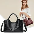 thumbnail image 4 of 2025 New Large Leather Tote Bag for Women - Big Work Bag, Spacious Minimalist Handbag, Tote Handbag for Office, 4 of 10