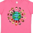 thumbnail image 4 of Inktastic Peace Through Unity Boys or Girls Toddler T-Shirt, 4 of 5