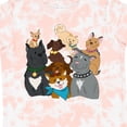 thumbnail image 4 of Inktastic Happy Dog Family Boys or Girls Toddler T-Shirt, 4 of 5