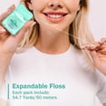 thumbnail image 4 of 60 Pack Dental Floss Bulk Mint Flavored 50m Each Travel, 4 of 5