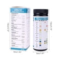 thumbnail image 3 of 1 botella, 100 tiras reactivas de orina, 10 parámetros, tiras reactivas para análisis de orina para controlar los niveles de salud corporal NikouMX herramienta, 3 of 8