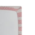 thumbnail image 3 of Ambesonne Stripe Fitted Sheet, Brushstroke Stripes Pastel, Queen Size, Pale Pink Blush, 3 of 3