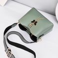 thumbnail image 3 of Stylago Women Small Crossbody Bags with Bow Pendant Fashion Purses for College Students Zip Handbags Bucket Shoulder Bag Green, 3 of 7