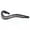 Black, variant on Exion Horse Browband For English Bridle | Curved Shape Padded Equestrian Browband For Show & Dressage | Light Peach, Clear Crystal Browband For Horses