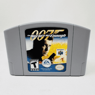 N64 Game US Version of The World Is Not Enough - Walmart.com