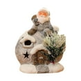 thumbnail image 1 of Figura navideña decorativa coleccionable para escaparate de tienda, decoración navideña Papá Noel, 1 of 9
