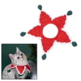 thumbnail image 4 of Disfraces navideños para mascotass navideñas para perros y gatos pequeños Capas de colores navideños de cosplay Bufandas de p Sunnimix Collar de bufanda de gato, 4 of 8