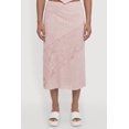 thumbnail image 3 of Women's Pointelle Knit Lace Patchwork Midi Skirt, 3 of 4