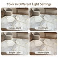 thumbnail image 7 of ODIKA 4'x6' Abstract Marble With Modern Interlocking Veins And Minimalist Accents Washable Area Rug None for Dorm Room, Small Living Stain Resistant Low Profile, Easy Care, 7 of 7