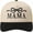 Black, variant on MAMA Ribbon Embroidered Two-Tone Trucker Baseball Cap Hat