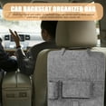 thumbnail image 3 of Car Storage Bag Felt Rear Seat Accessories Hanging Organizer for Backseat Non-woven Fabric Protector, 3 of 6