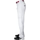thumbnail image 2 of Pantalones de Béisbol Rawlings BP31SR Corte Semirelajado para Adultos Blanco, 2 of 5