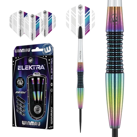 Winmau Elektra Steel Tip Darts 24g